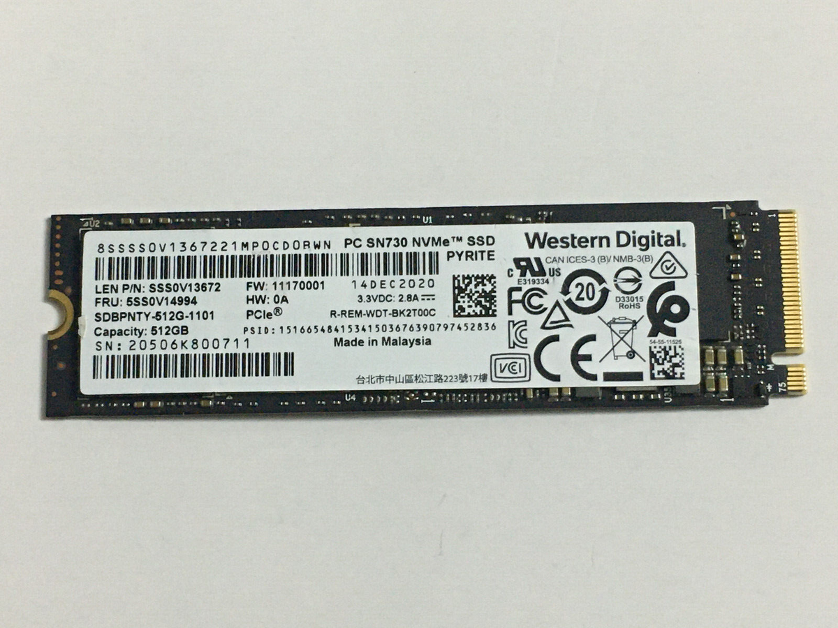Western Digital SN730 NVMe Opal 1tb for sale online | eBay