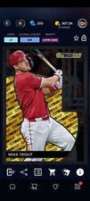 Topps Bunt 24 Black Gold '24 Mike Trout Black Super Rare DIGITAL