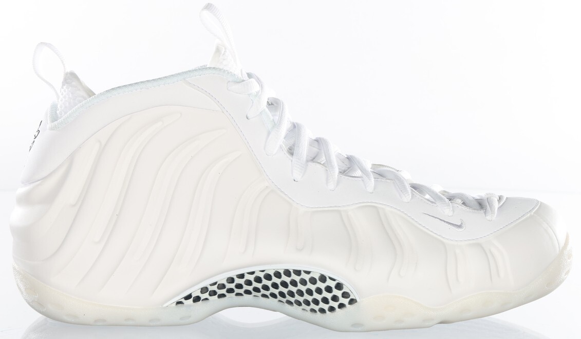 Nike Air Foamposite One Triple White for Sale | Authenticity