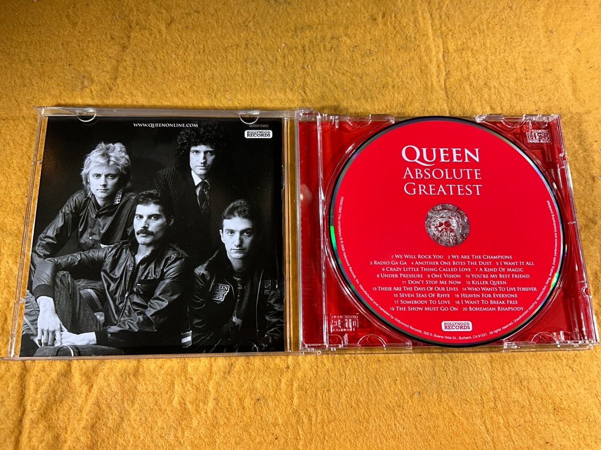 S11-19 QUEEN Absolute Greatest - 2009 - HOLLYWOOD RECORDS - CD