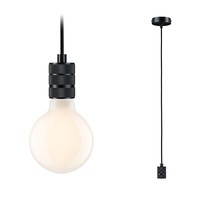 Paulmann Neordic Pendelleuchte Tilla E27 Max. 60W Schwarz Dimmbar Metall