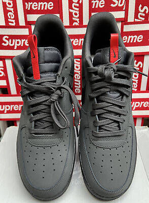 Nike Air Force1 07 US UK 13! Black/Red/Grey Anthracite Nike Air Force1 07 US UK 13! Black/Red/Grey Anthracite