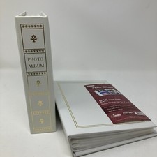 Pioneer Book Photo Album, Holds 208 4x6", White TA-46 W Ship Any Qty Same Cost