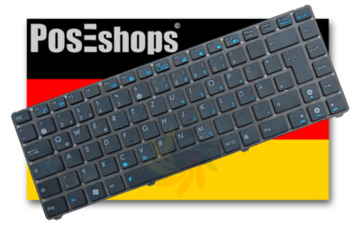 Orig. QWERTZ Tastatur Asus Eee PC 1201 1201N 1201NL 1201PN 1201T ohne Rahmen