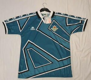 BNWT! Original Rare Real Betis 1995/97 Away Football Shirt Kappa Vintage RARE | eBay