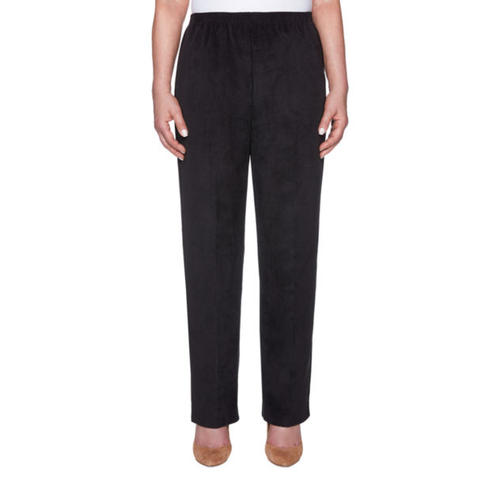 Alfred Dunner Black Corduroy Classic 