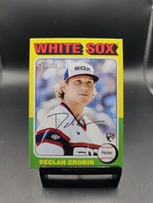 2024 Topps Heritage #337 Declan Cronin Rookie RC - Chicago White Sox