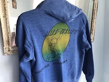 BRONZED AUSSIES LATE 1970’S ZIP SWEATSHIRT PURCHASED AT GEORGES SURF SHOP HB CA