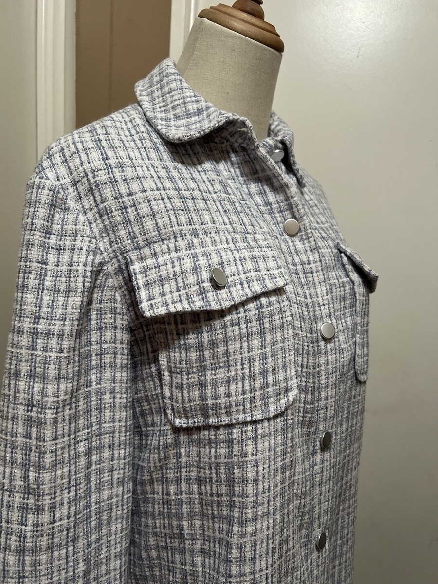 ジャケット・アウター the virgins tweed feather cuff jacket vineyard-tweed-jacket-black-