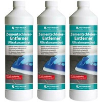 Hotrega Zementschleier Entferner 3X 1L Grund Fliesenreiniger Ultrakonzentrat