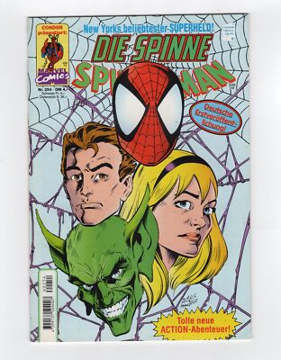 1994 MARVEL AMAZING SPIDER-MAN #394 FLIPBOOK 1ST APP OF SCRIER RARE KEY GERMAN