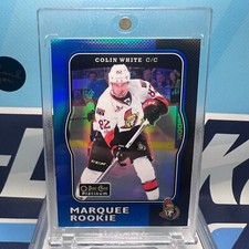 2017-18 OPC Platinum #R-73, COLIN WHITE SSP RC🔥🔥🔥Retro Blue Rookie /149