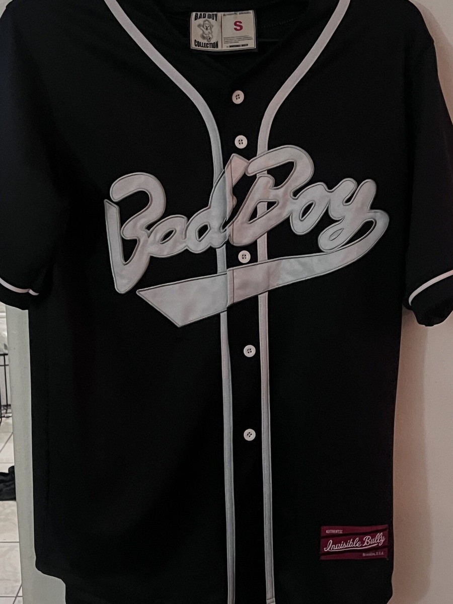 BADBOY レーベル Biggie 72 バスケユニフォーム INVISIBLE BULLY x BAD BOY Basketball Jersey BIGGIE 72 White
