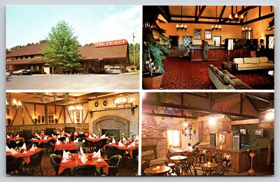 Interior~Cleveland Tennessee~Quality Inns Chalet Motel Multi-View~Vintage PC