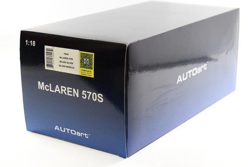 AUTOart 1/18 McLaren 570S (Blade Silver) 76043 - Picture 11 of 20