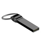 Metal USB stick keyring SE112 black chrome USB flash drive 2.0 USB-Germany