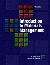 Introduction to Materials Management - J R Tony Arnold, 0131128744, hardcover