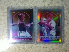 2021 Chronicles Chris Rodriguez RC Overdrive Silver Holo Prizm #3 & Ronald Acuna