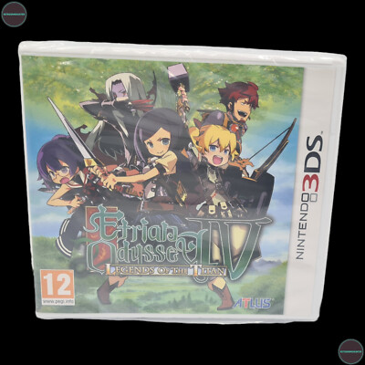 Etrian Odyssey 4 Legends of the Titan Nintendo 3DS Spiel SEALED NEW PAL Atlus