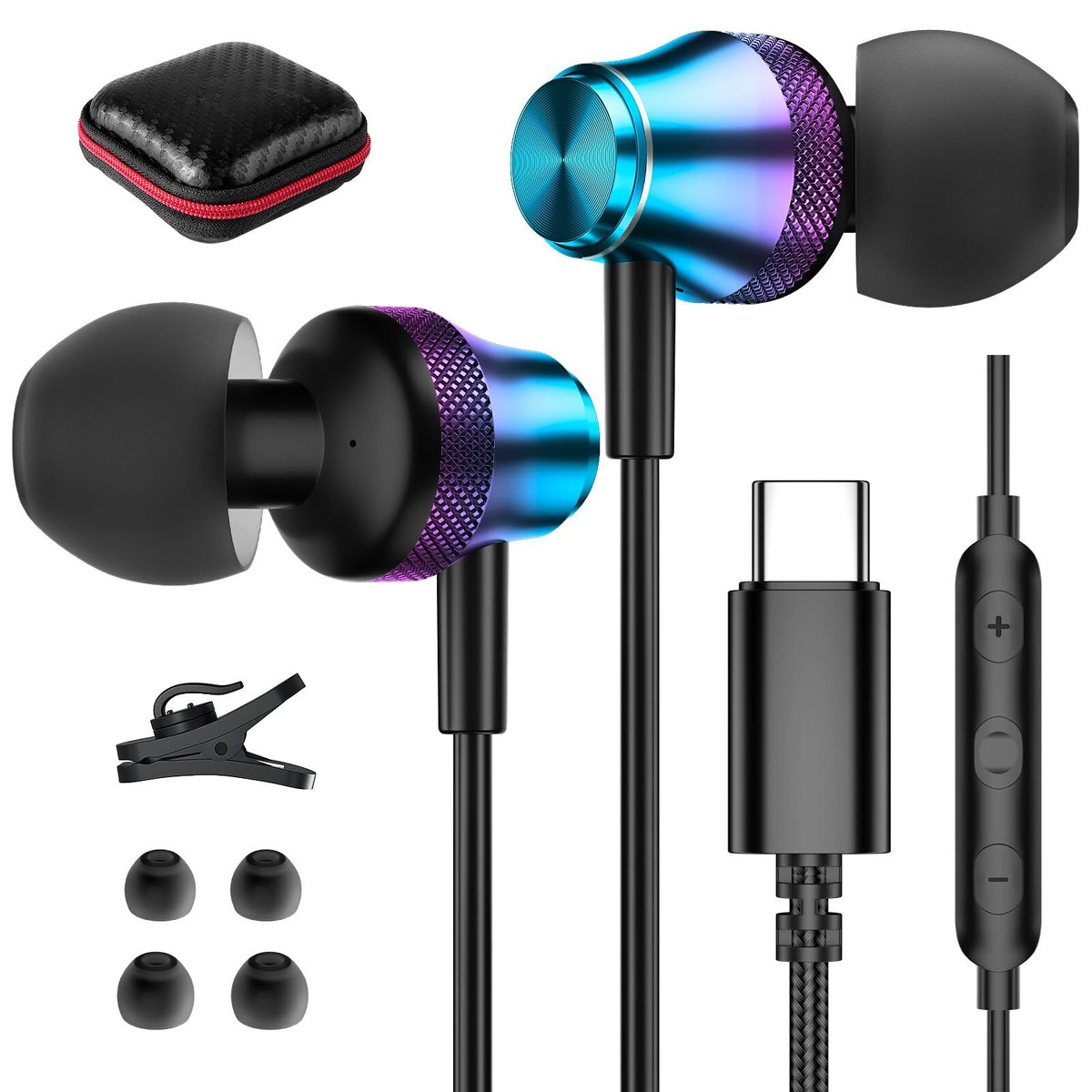 Type C Wireless Earphones For Samsung Galaxy Usb C Wireless