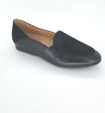 7040 Dansko Womens Lace Black Glazed Leather Loafers Size 38 EU 7.5-8 US