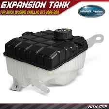 Front Engine Coolant Reservoir with Cap for Buick Lucerne Cadillac DTS 2006-2011