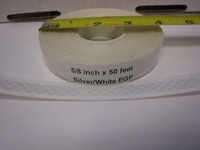 3M BRAND WHITE Reflective Conspicuity Tape 5/8" x 50 feet EGP