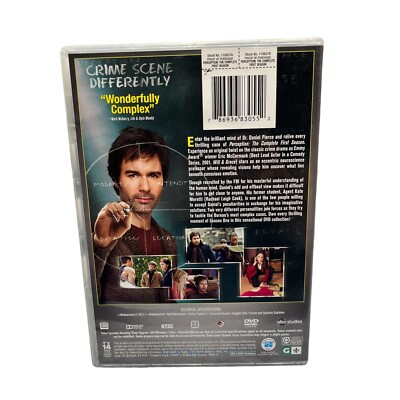 その他 Perception: the Complete First Season/ [DVD] Perception: The Complete First Season DVD, 2013, 2-Disc Set