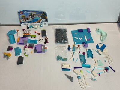 Lot LEGO Disney Frozen 41165 10736 Anna Elsa Canoe Adventure Playground  Bundle