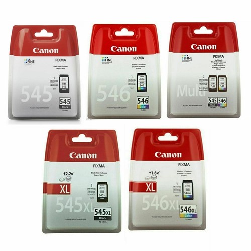 Canon PG-545/CL-546 PG-545XL/CL-546XL 