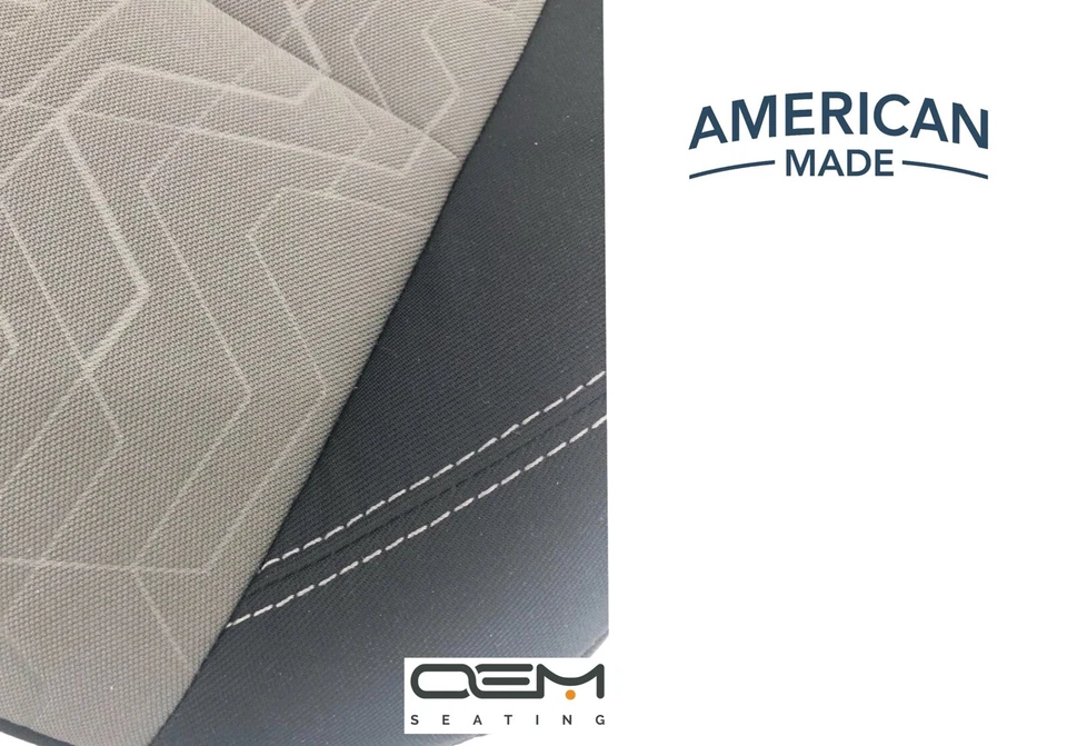 Cubierta de asiento de tela negra para parte inferior del conductor Toyota Tacoma 2016 2017 2018 2019 2020 Foto 3 de 4