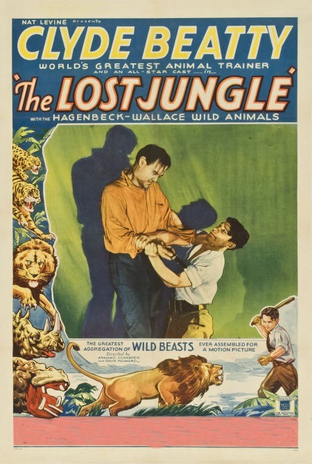 THE LOST JUNGLE 1934 CLYDE BEATTY RARE MASCOT SERIAL ON 2 DVDS | eBay