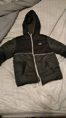 Xtreme Boys Black & Grey Puffer Jackets  Zipped Long Sleeve Size 4t