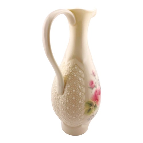 Donegal Parian Irish Rose Krug Ewer Vase 8 cm neuwertig - Bild 6 von 12