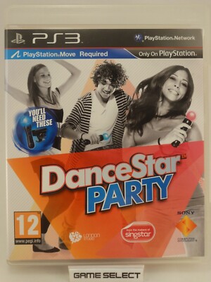 Dancestar Party DANCE star sony ps3 playstation 3 pal - Original Complete