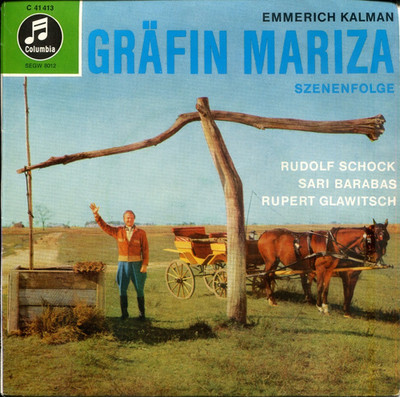 Gräfin Mariza, Szenenfolge, Rudolf Schock, Sari Sarabas, Rupert Glawitsch, Colum