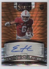 2023 Select Draft Picks Orange Pulsar Prizm 17/30 Elijah Higgins Auto 0rd2
