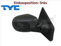 TYC 328-0238 AußEnspiegel Links Spiegel AußEn FüR Renault