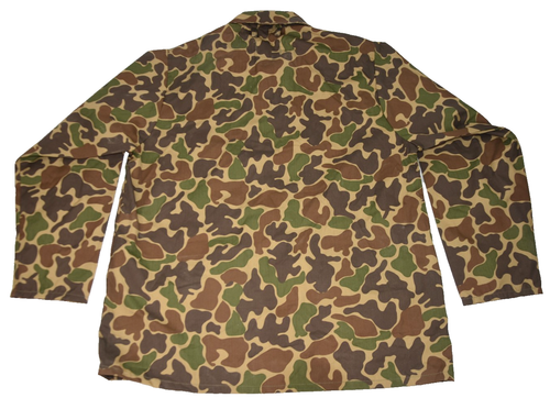 Saftbak Jacket Camouflage Vtg 70s USA Hunting Shooting Frog Camo L Streetwear - Picture 3 of 6