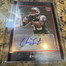 Chansi Stuckey 2007 Bowman Chrome #BC84 Autograph Rookie Card Auto RC. rookie card picture