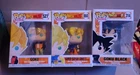 Dragon Ball Z Funko Pop Bundle With Goku, Super Saiyan Goku, Goku Black