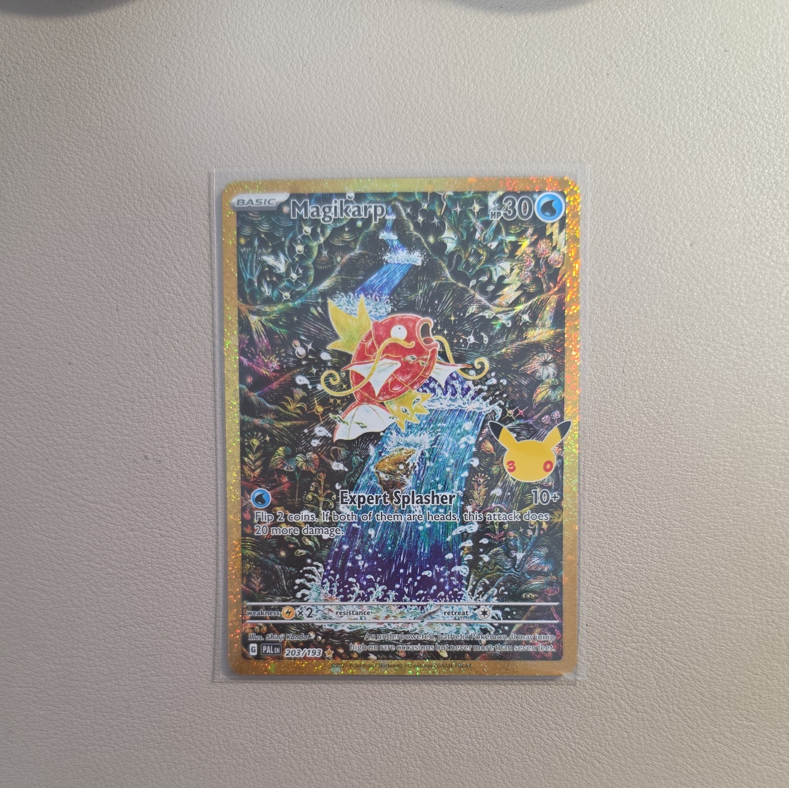 Pokemon TCG Magikarp 203/193 30C Illustration Rare Holo EN - NM Condition 