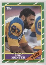 1986 Topps Tony Hunter #81 08rj