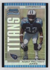 2005 Bowman Chrome Silver Refractor /50 Adam Jones Adam Pac Man Jones #132 3c7