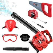 Bubble Leaf Blower Toy for Kids 2-in-1 Bubble Leaf Blower Play