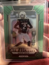 2025 Panini Prizm Draft Picks - New Recruits Shedeur Sanders #15 Green Prizm