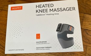 iKeepfit Unisex Heated Knee Massager 3 In 1 For Knee/Shoulder/Elbow  - Gray