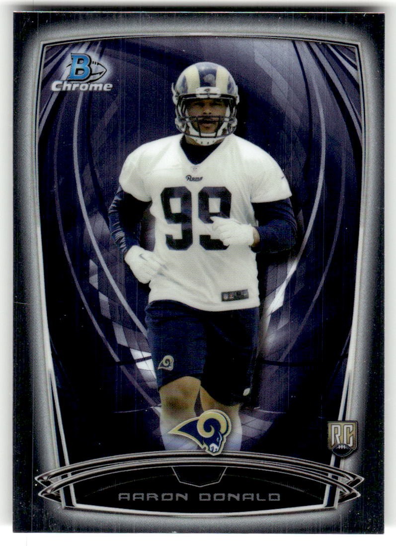 2014 Bowman Chrome Aaron Donald Rookie #199