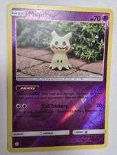 Carta Pokemon Mimikyu 97/236 Reverse Holo Rara Eclissi Cosmica LP 2019