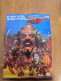 Genghis Khan (Nintendo Entertainment System, 1990) Nes Complete In Box Cib Nice 